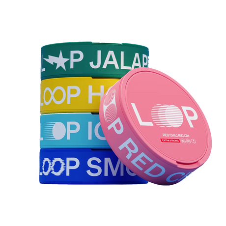 LOOP Red Chili Melon Extra Strong Shop name Nicotine Pouches