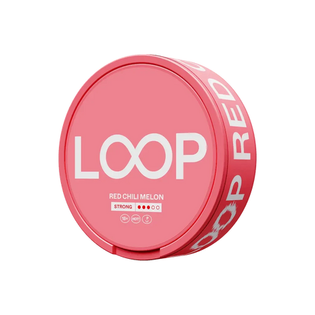 LOOP Red Chili Melon Strong Shop name Nicotine Pouches
