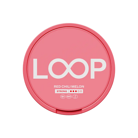 LOOP Red Chili Melon Strong Shop name Nicotine Pouches