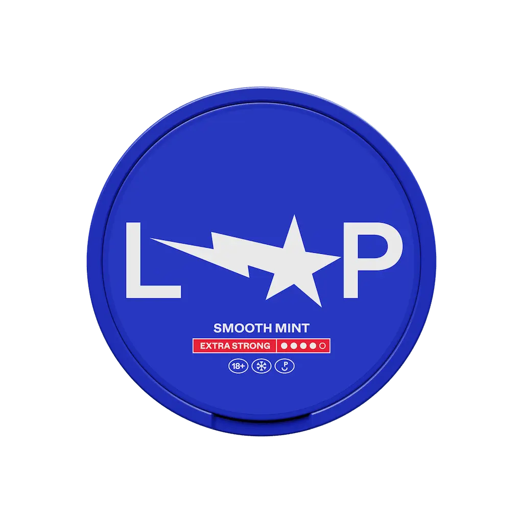 LOOP Smooth Mint Extra Strong Shop name Nicotine Pouches