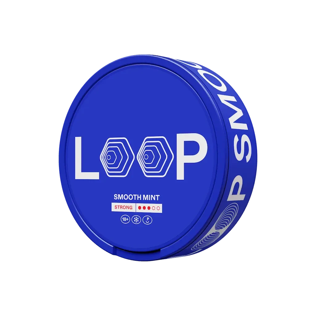 LOOP Smooth Mint Strong Shop name Nicotine Pouches