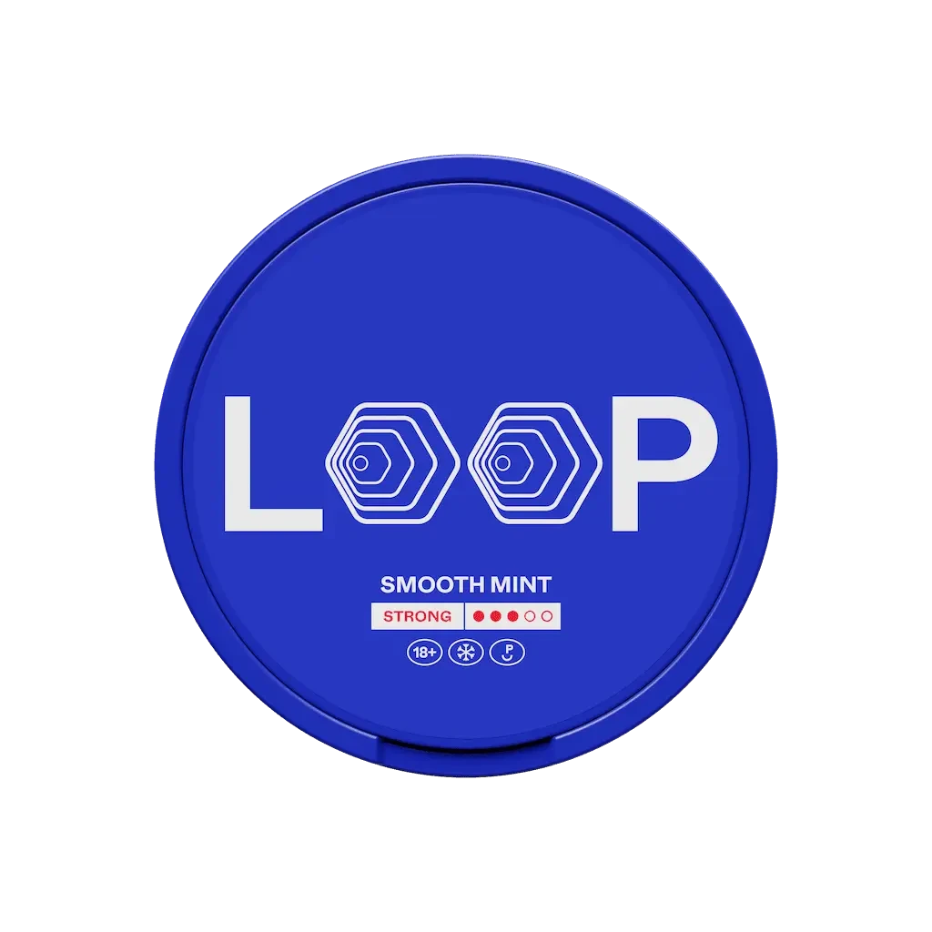 LOOP Smooth Mint Strong Shop name Nicotine Pouches