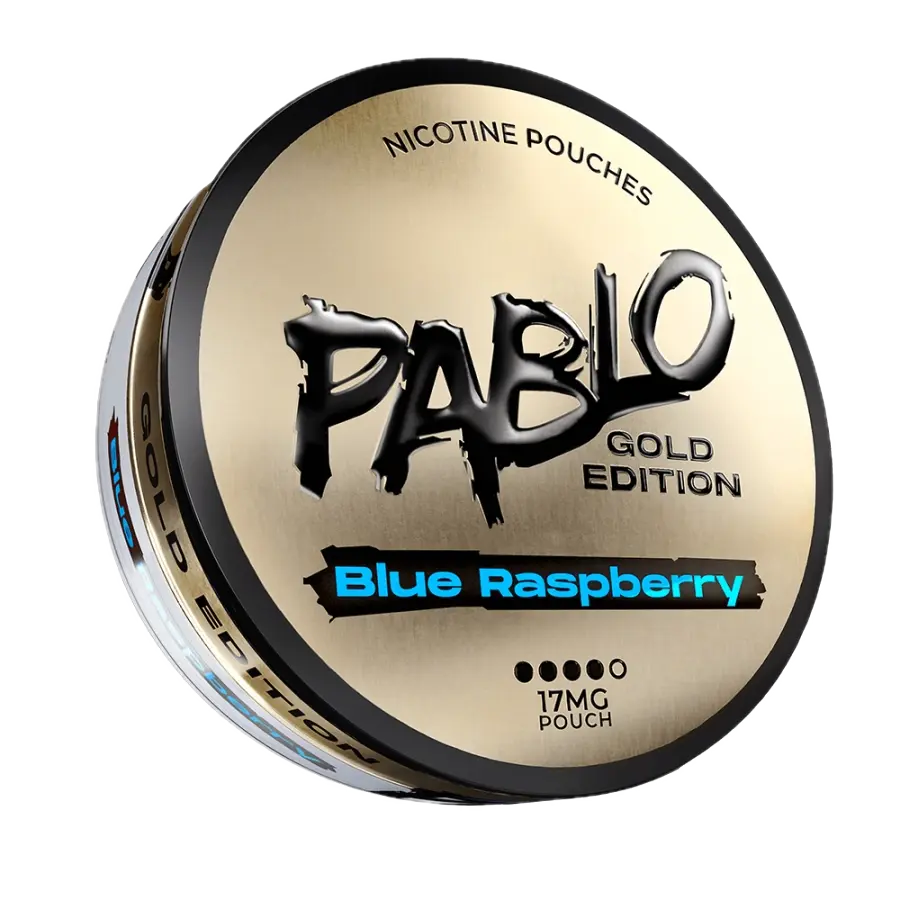 Pablo Gold Blue Raspberry Shop name