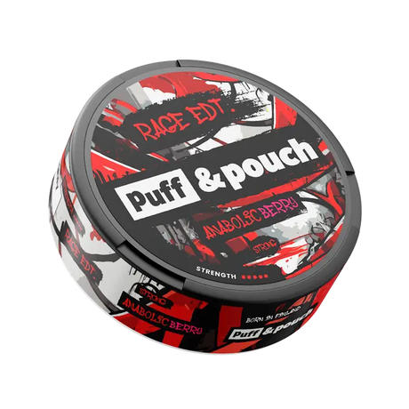 Puff and Pouch Anabolic Berry Snus 28mg Shop name