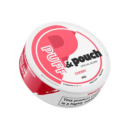 Puff and Pouch Cherry 8mg Shop name