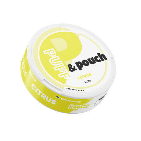 Puff and Pouch Citrus 12mg Shop name