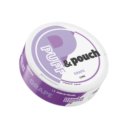 Puff and Pouch Grape 12mg Shop name