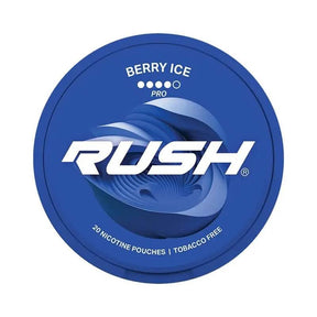 RUSH Berry Ice Pro Shop name Snus