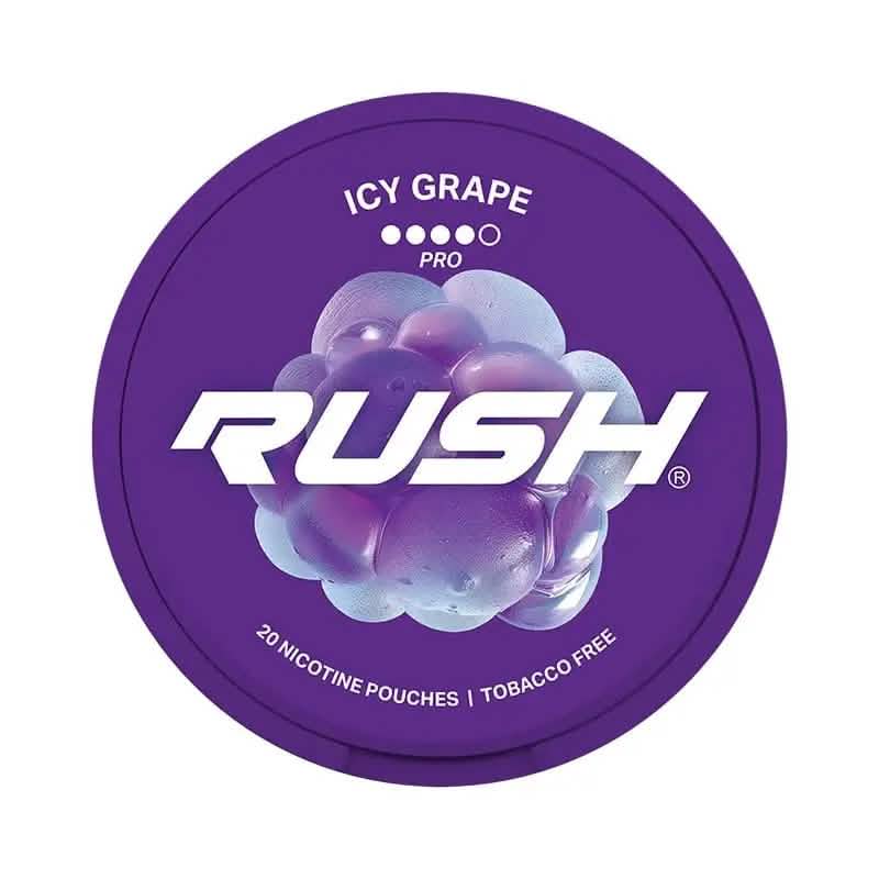 RUSH Icy Grape Pro Shop name Snus