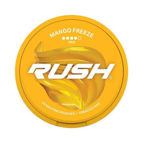 RUSH Mango Freeze Pro Shop name Snus
