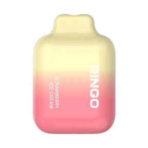 Ringo Strawberry Ice Cream 800 Vape Shop name Disposable Vape