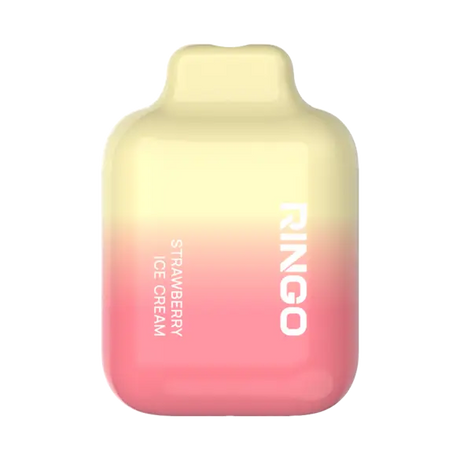 Ringo Strawberry Ice Cream 800 Vape Shop name Disposable Vape