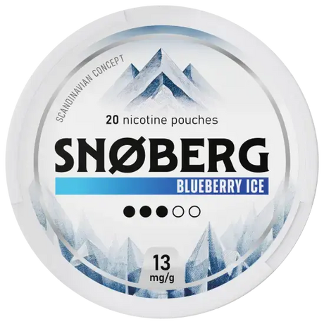 SNOBERG Blueberry Ice 13mg 