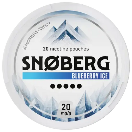 SNOBERG Blueberry Ice 20mg 