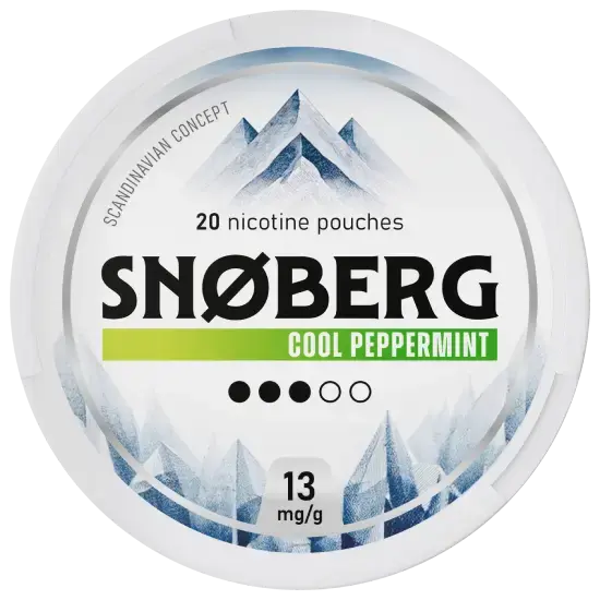 SNOBERG Cool Peppermint 13mg 