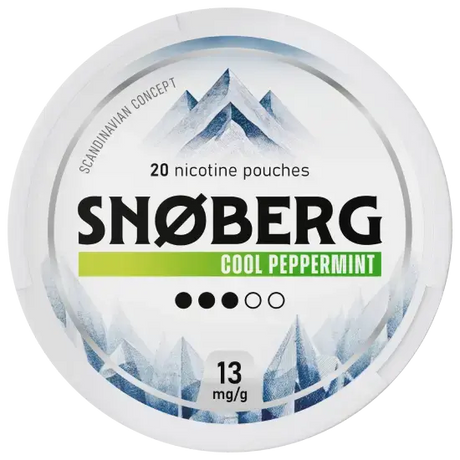 SNOBERG Cool Peppermint 13mg 