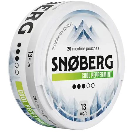 SNOBERG Cool Peppermint 13mg 