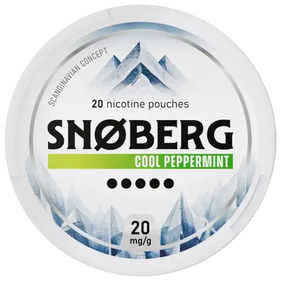 SNOBERG Cool Peppermint 20mg 