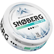 Snoberg Double Mint 13mg nicotine pouches