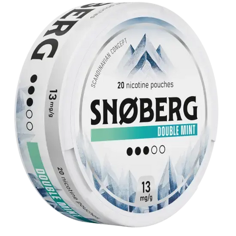 SNOBERG Double Mint 13mg 