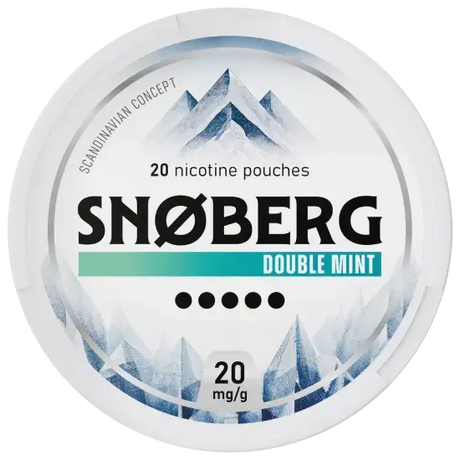 SNOBERG Double Mint 20mg 