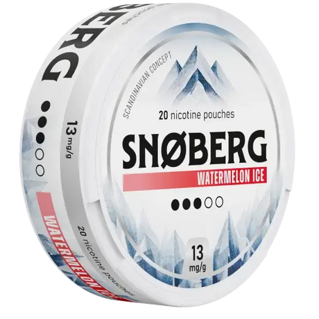 SNOBERG Watermelon Ice 13mg 