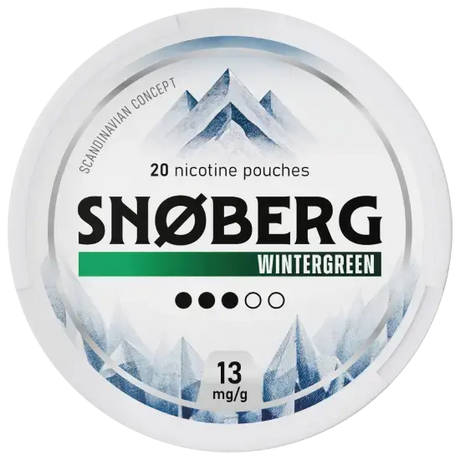 SNOBERG WinterGreen 13mg 