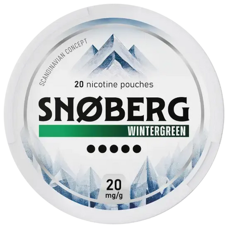 SNOBERG WinterGreen 20mg