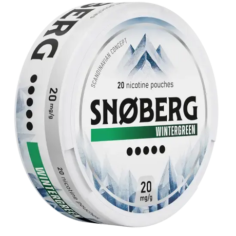 SNOBERG WinterGreen 20mg