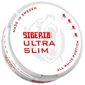 Siberia Ultra Slim All White Portion Shop name