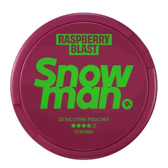Snowman Raspberry Blast 12mg 