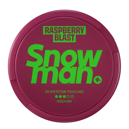 Snowman Raspberry Blast 9mg 