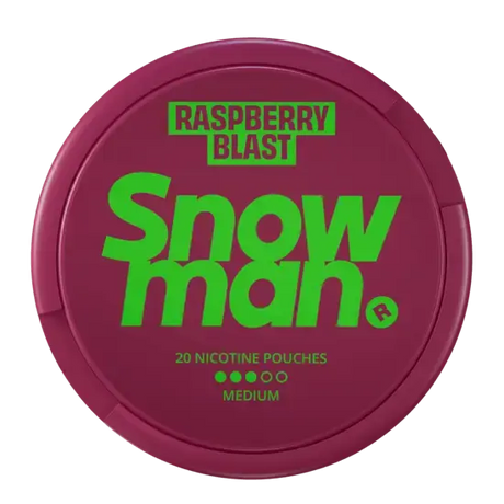 Snowman Raspberry Blast 9mg 