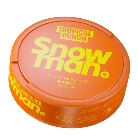 Snowman Tropical Punch 9mg 
