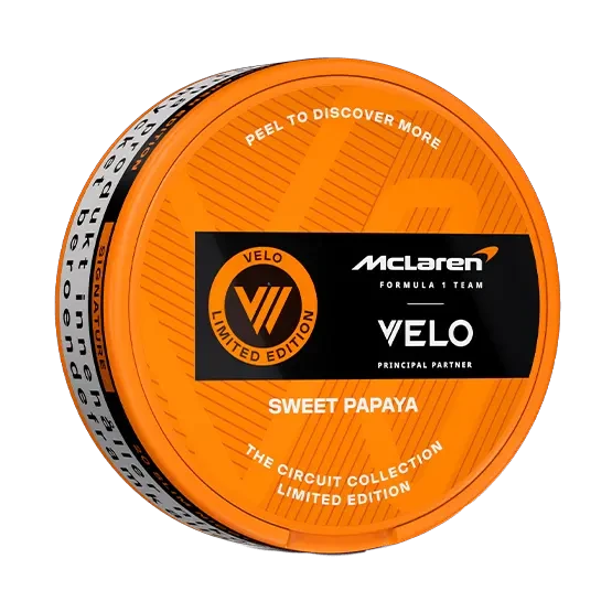 VELO McLaren Sweet Papaya Shop name