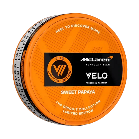 VELO McLaren Sweet Papaya Shop name