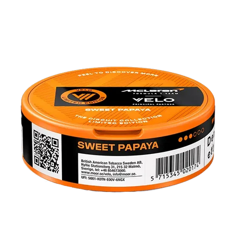 VELO McLaren Sweet Papaya Shop name