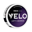 Velo Lofty Liquorice Shop name