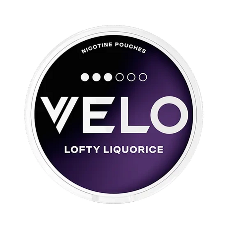 Velo Lofty Liquorice Shop name