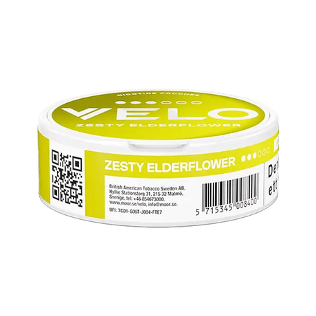 Velo Zesty Elderflower Shop name