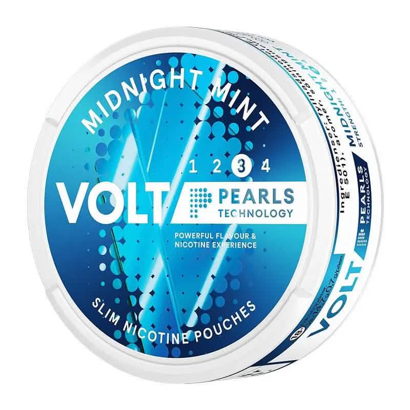 Volt Pearls Midnight Mint Shop name Snus