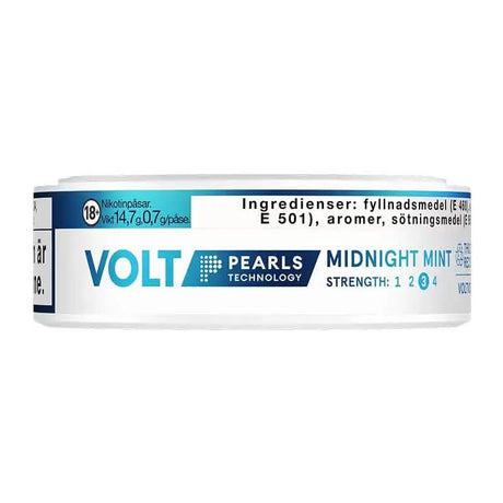 Volt Pearls Midnight Mint Shop name Snus