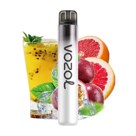 Vozol Grapefruit Passion Fruit Tea 800 Vape Shop name Vape