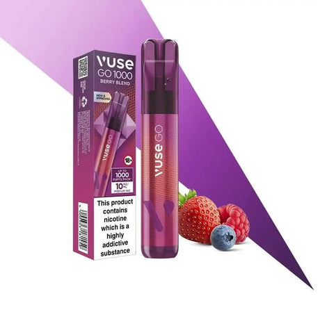 Vuse Go Pen 1000 Berry Blend Shop name Disposable Vape