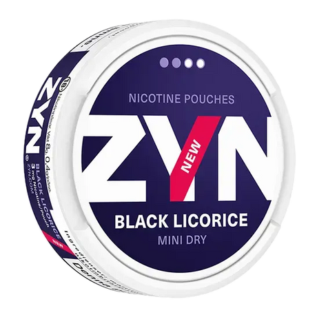 ZYN Black Licorice Mini Dry Shop name