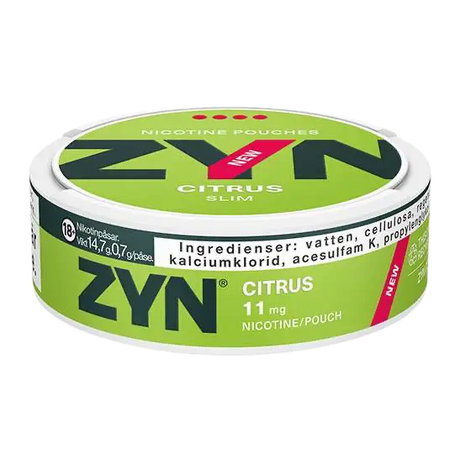 ZYN Citrus Strong Snus Shop name