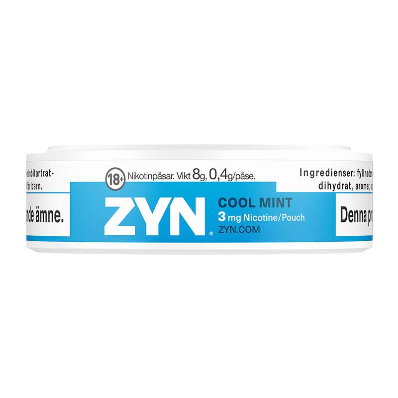 Zyn Cool Mint Mini Normal Nicotine Pouches - Snusmania.eu - Snus