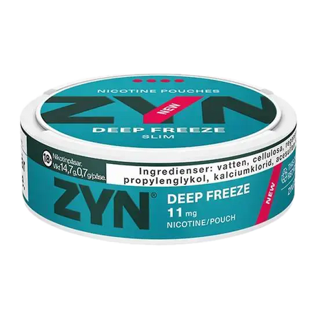 ZYN Deep Freeze Strong Shop name