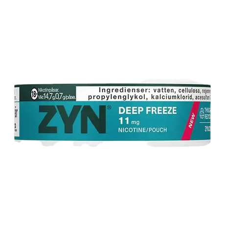 ZYN Deep Freeze Strong Shop name