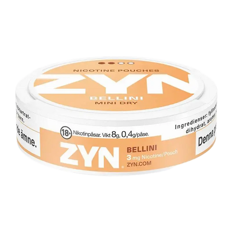ZYN Bellini Mini Dry Snus Shop name